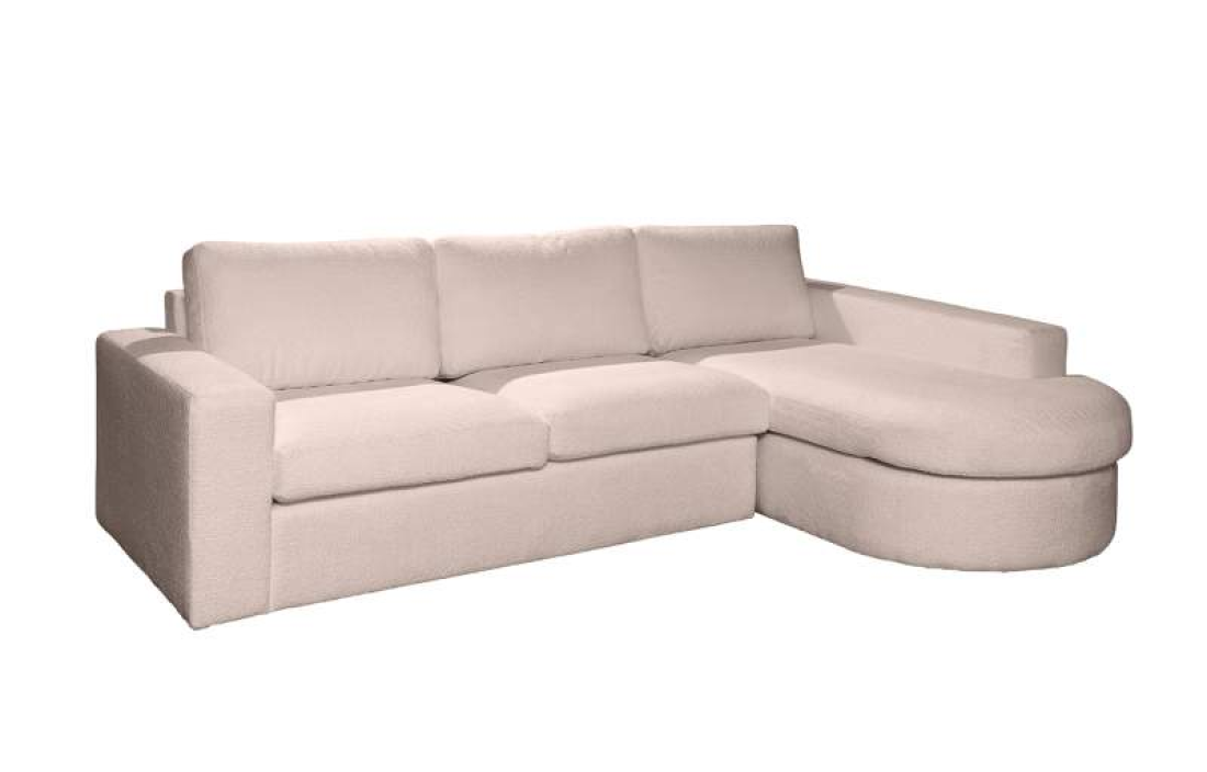 Loungebank Rond Aalsmeer Beige – A-meubel