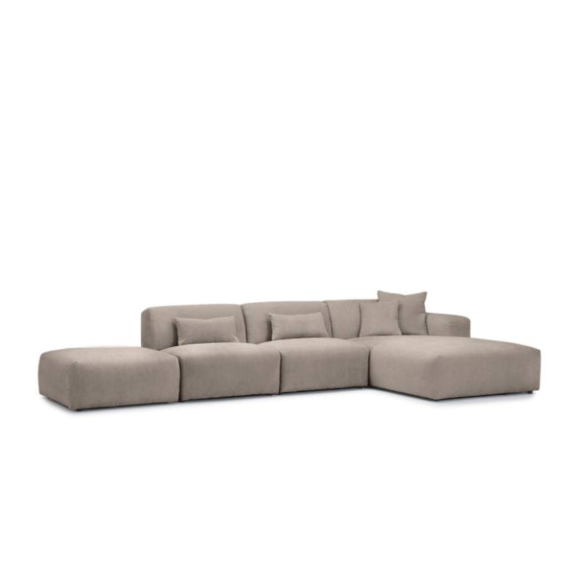Loungebank Veenendaal Taupe – A-meubel