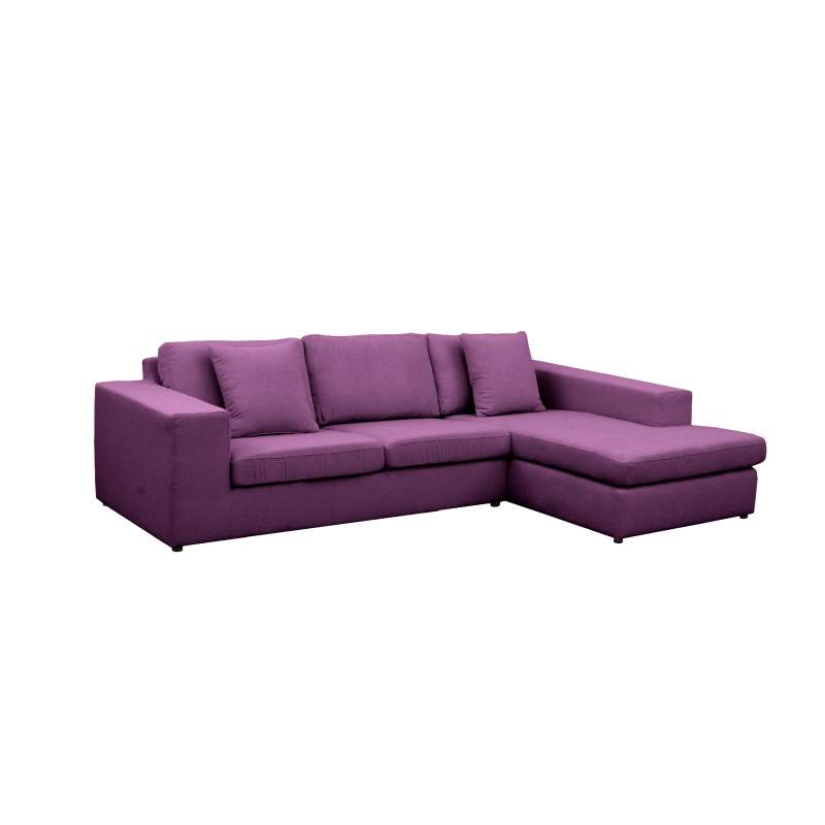 Lelystad Longchair Paars – A-meubel