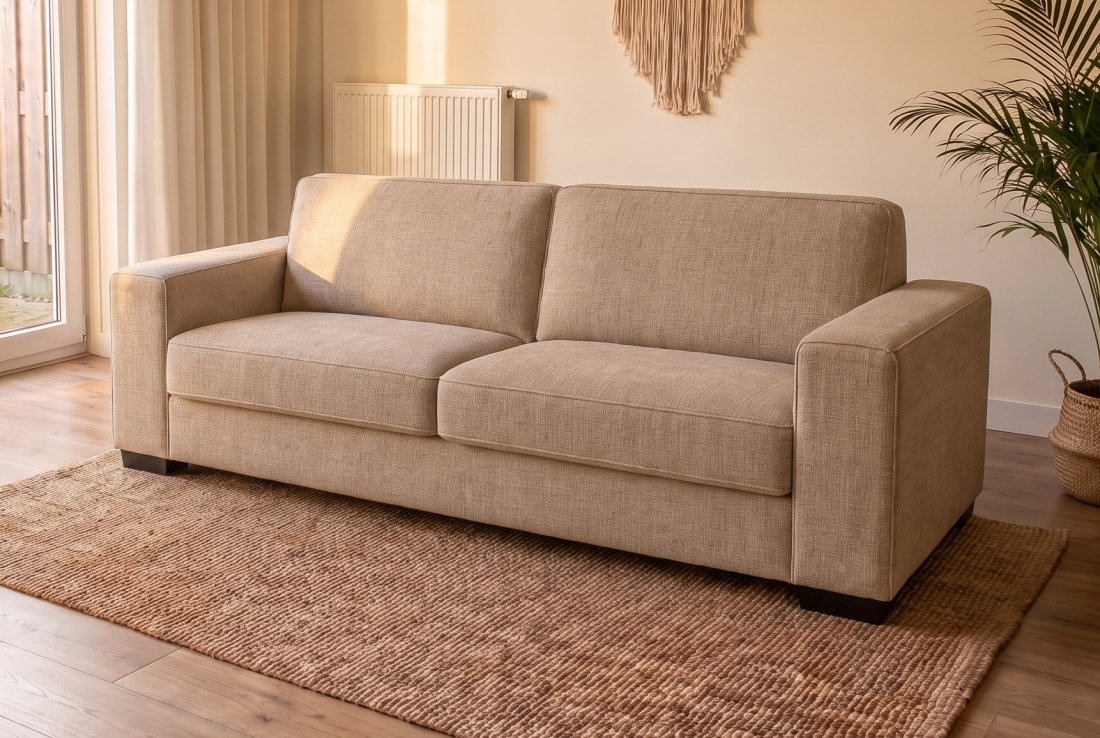 2-5 zits bank Malden 2.5 Zits Bank in beige – A-meubel