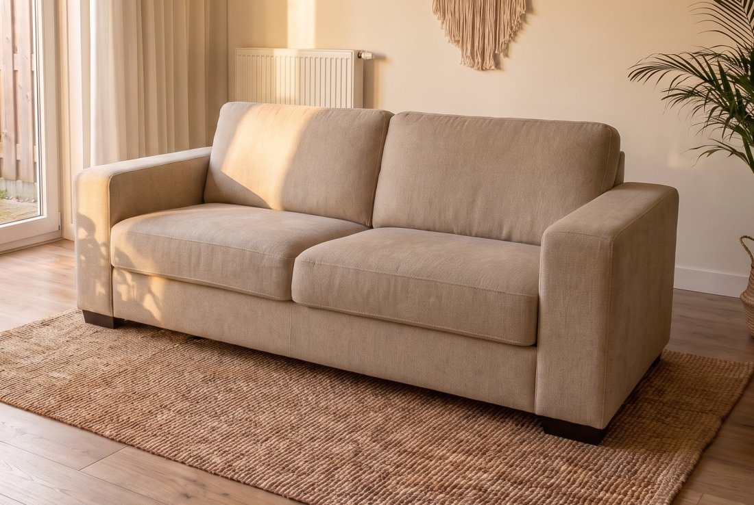 2 zits bank Malden 2 Zits Bank in beige – A-meubel