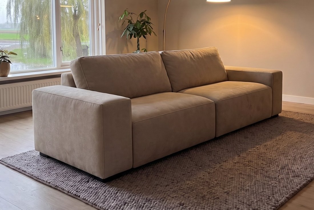 2 zits bank Marle 2 Zits in beige – foto 2 – A-meubel