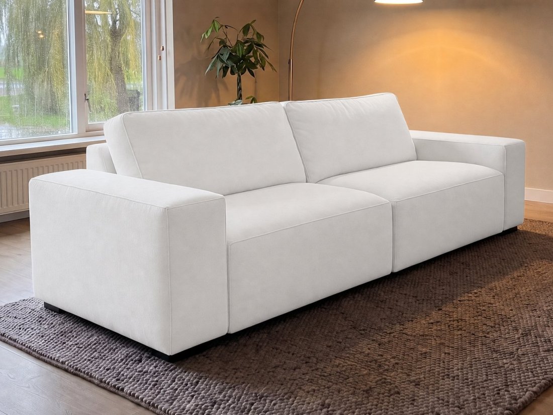 Marle 2 Zits in wit – kleurimpressie – A-meubel