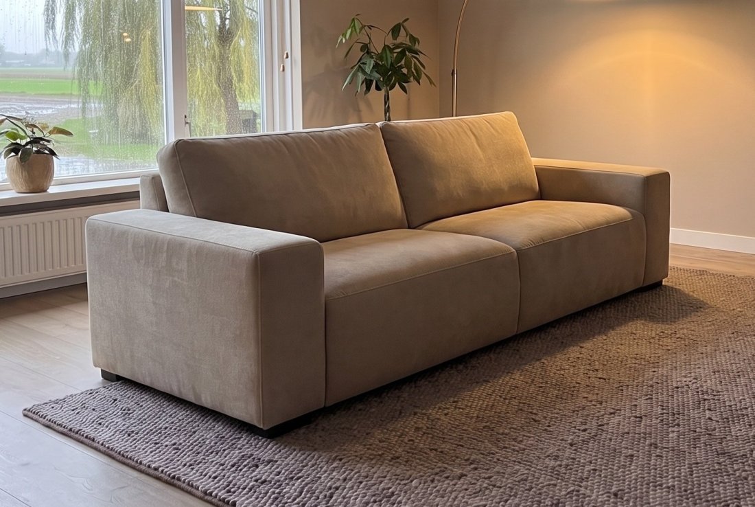 3 zits bank Marle 3 Zits in beige – foto 2 – A-meubel