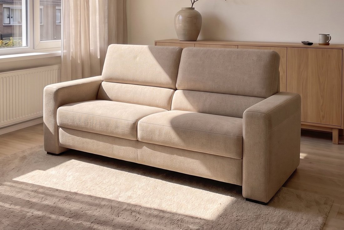 2 zits bank Matisse Bankstel 2 Zits in beige – foto 2 – A-meubel