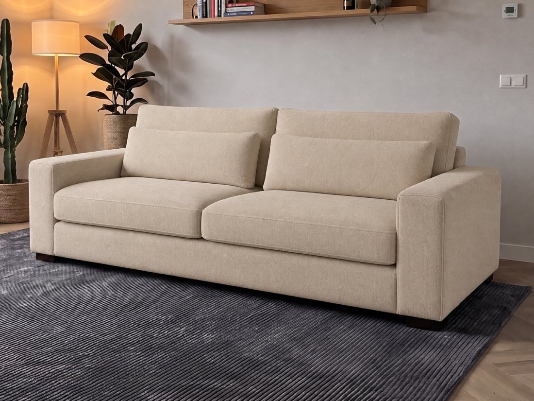 Merselo 2.5 Zits in beige – kleurimpressie – A-meubel
