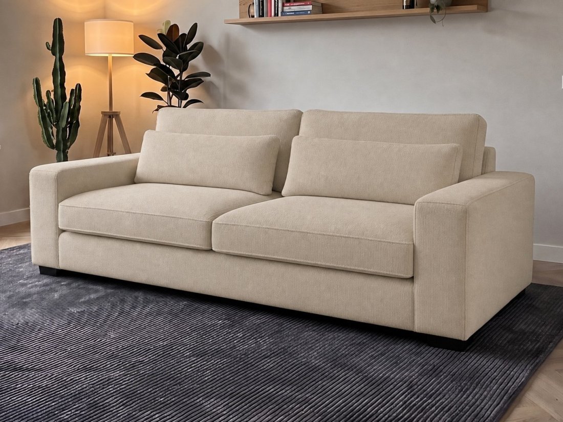 Merselo 2 Zits in beige – kleurimpressie – A-meubel