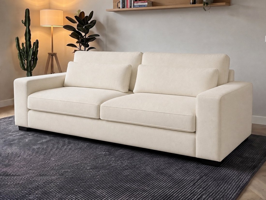 Merselo 2 Zits in creme – kleurimpressie – A-meubel