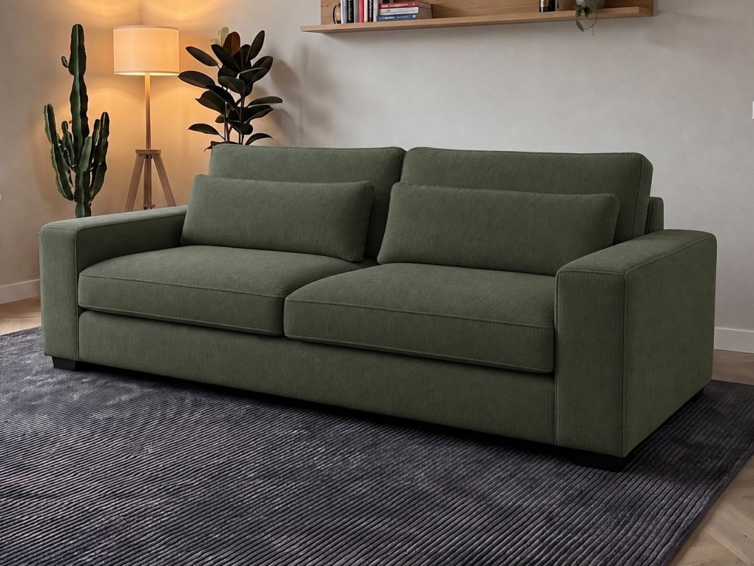 Merselo 2 Zits in groen – kleurimpressie – A-meubel