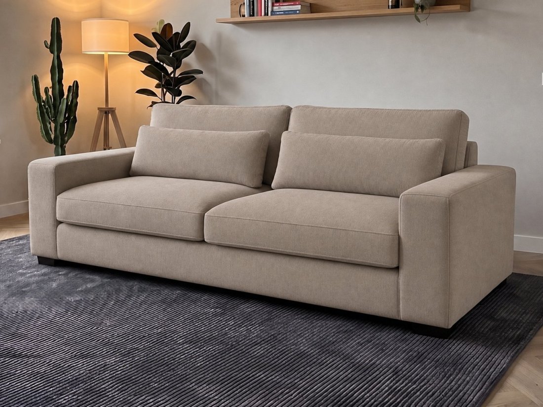 Merselo 2 Zits in taupe – kleurimpressie – A-meubel