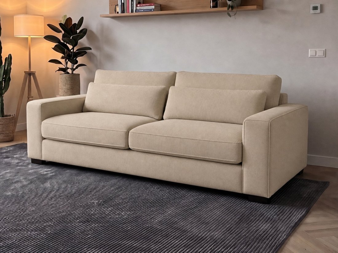 Merselo 3 Zits in beige – kleurimpressie – A-meubel
