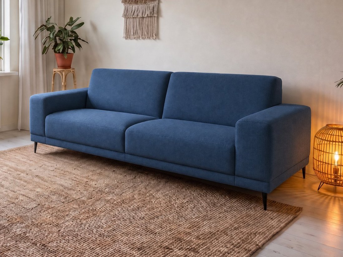 Mijdrecht 2 Zits in blauw – kleurimpressie – A-meubel