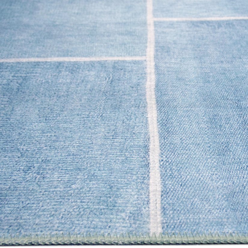 Vloerkleed Novum Turkoise 160cm – A-meubel