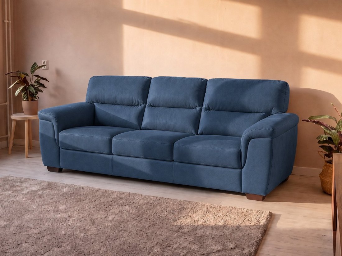 Oostrum 3 Zits in blauw – kleurimpressie – A-meubel