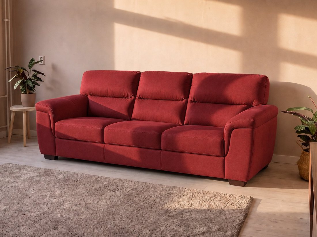 Oostrum 3 Zits in rood – kleurimpressie – A-meubel