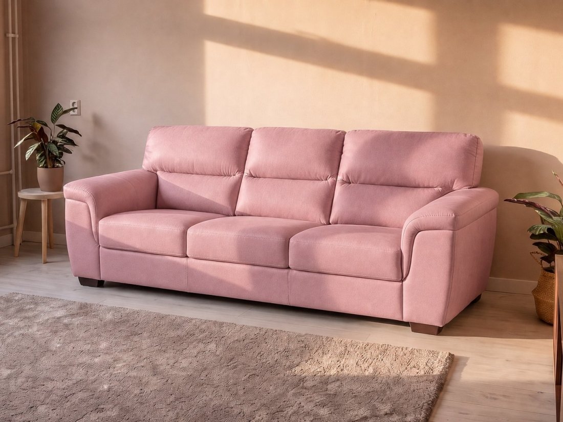 Oostrum 3 Zits in roze – kleurimpressie – A-meubel