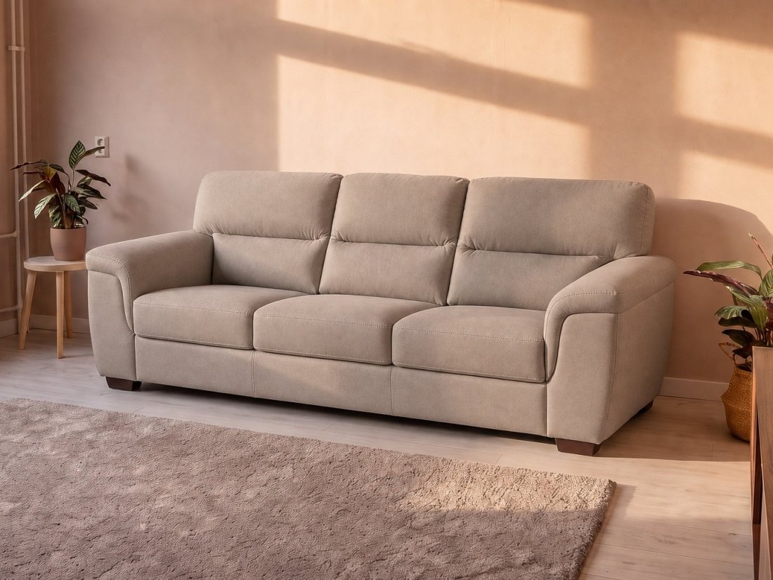 Oostrum 3 Zits in taupe – kleurimpressie – A-meubel