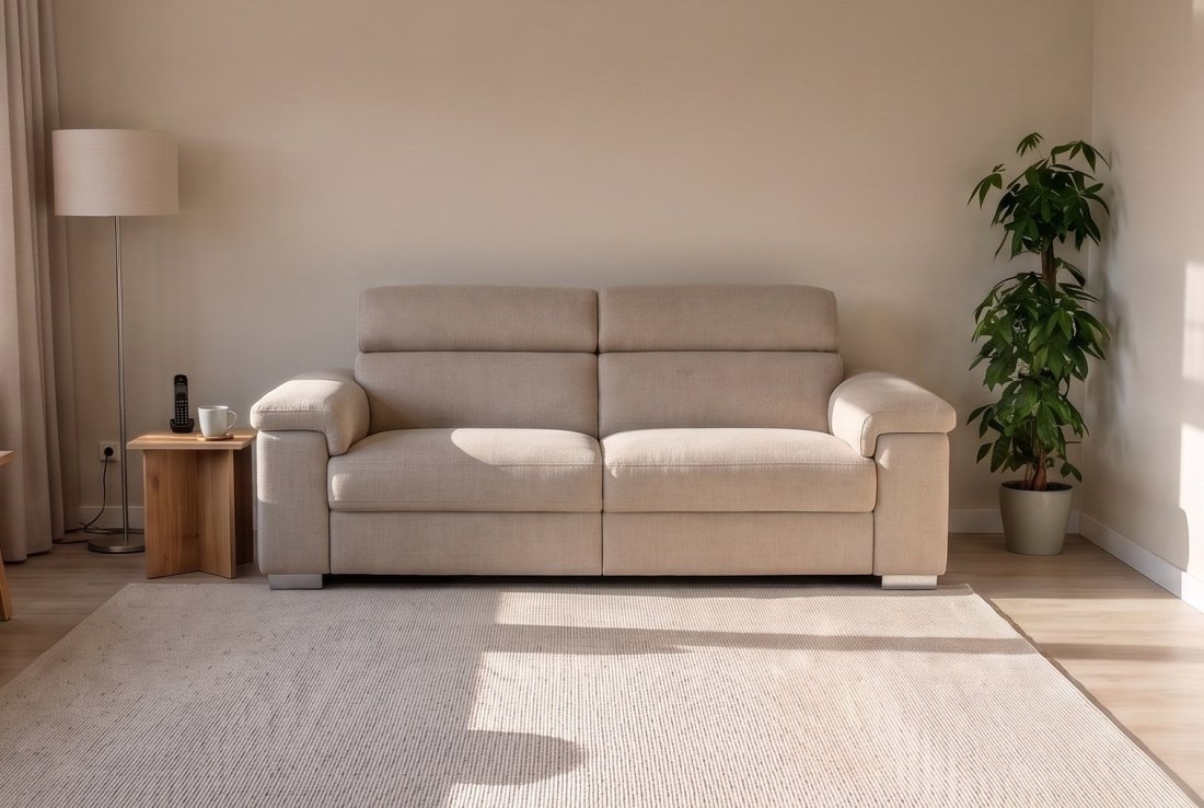 3 zits bank Oostvoorne 3 Zits in beige – A-meubel