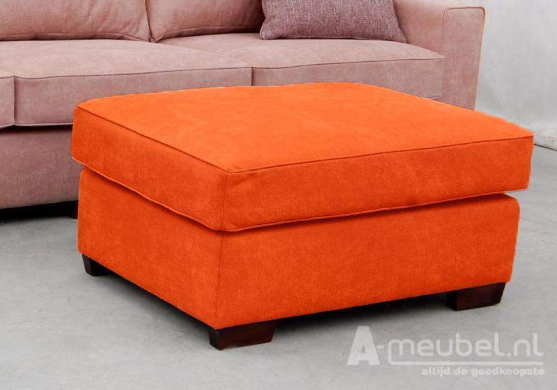 Venlo Hocker Groot Oranje – A-meubel