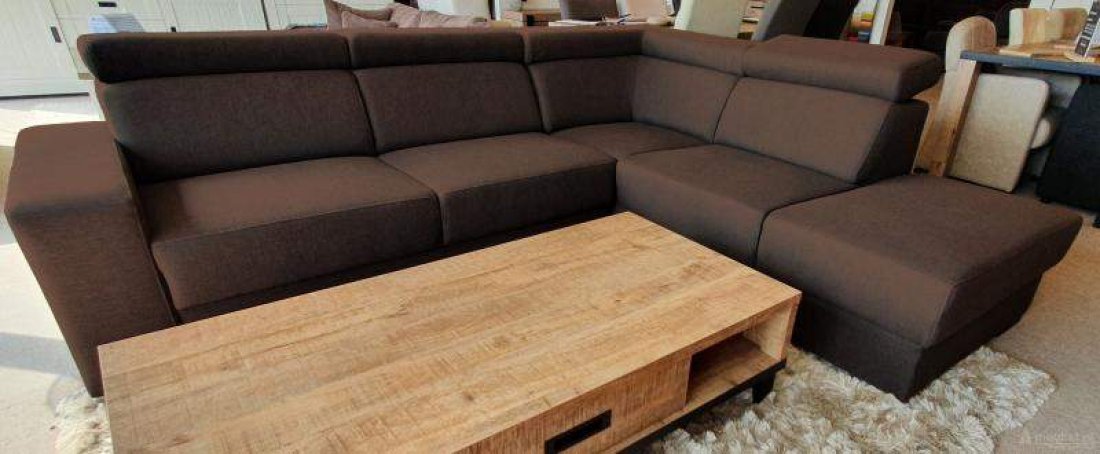 Raalte Longchair Bruin – A-meubel