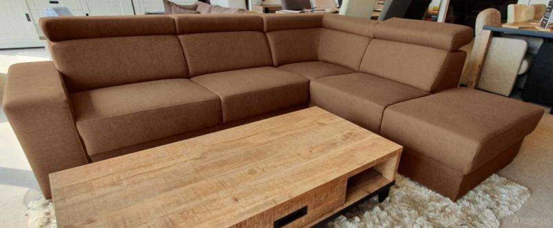 Raalte Longchair Taupe – A-meubel