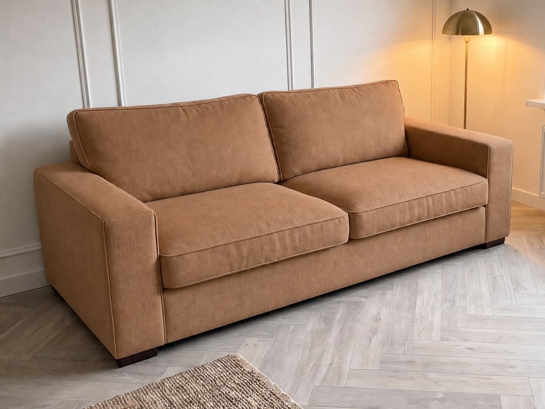 Oudenbosch 2 Zits in cognac – kleurimpressie – A-meubel
