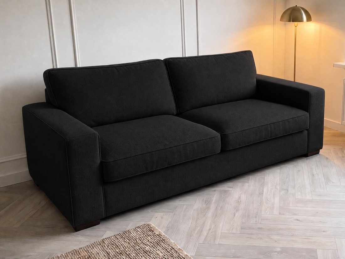 Oudenbosch 2 Zits in zwart – kleurimpressie – A-meubel