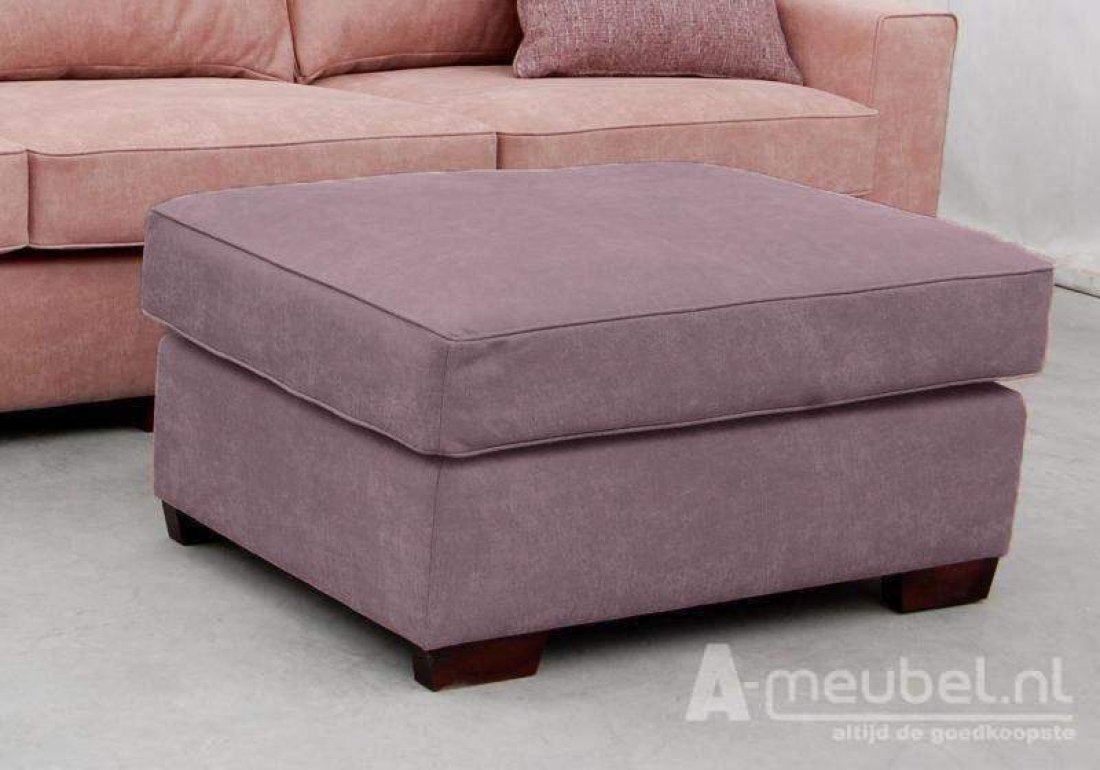 Venlo Hocker Groot Paars – A-meubel