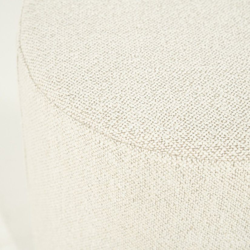 Hocker Poef Avah Small - Beige Mantz - 96299 41cm – foto 3 – A-meubel
