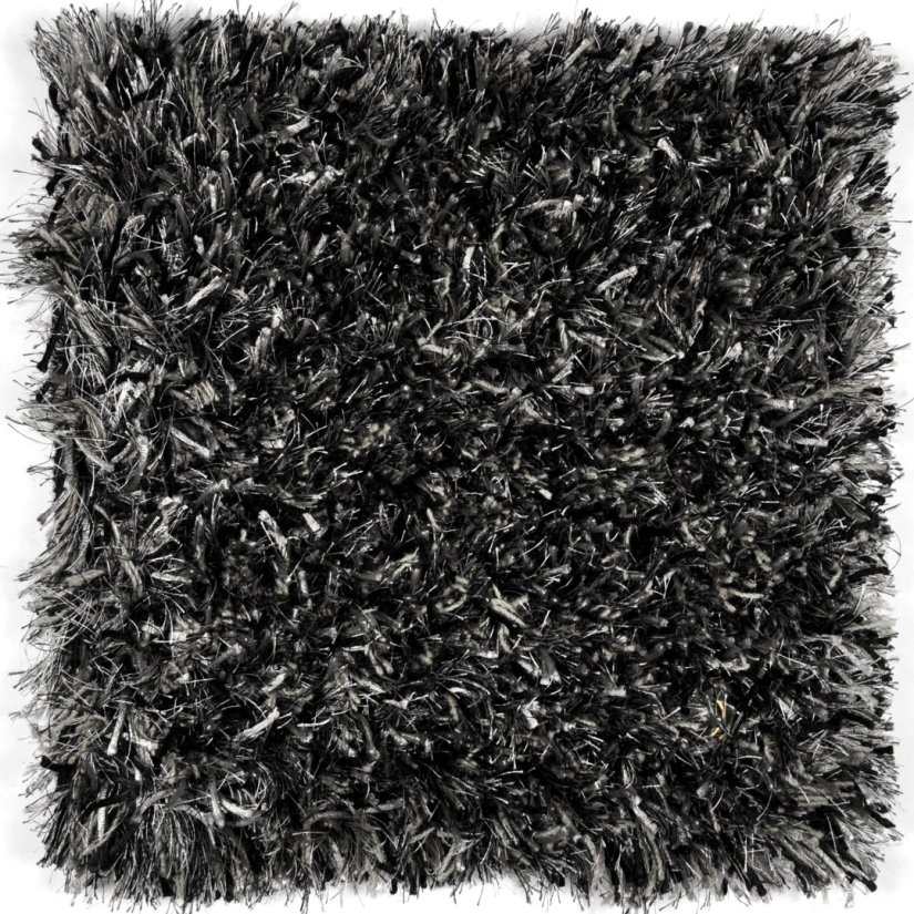 Vloerkleed Porto Zwart-Grijs 165cm – A-meubel