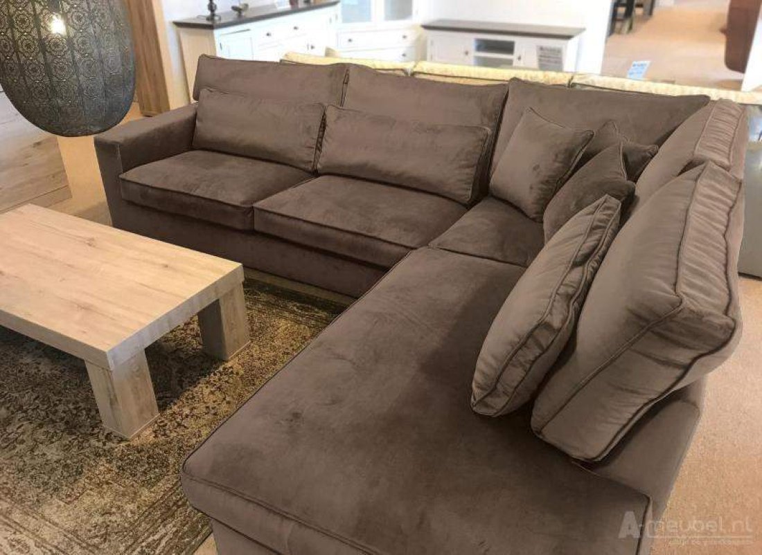Oudenbosch Loungebank Taupe – A-meubel