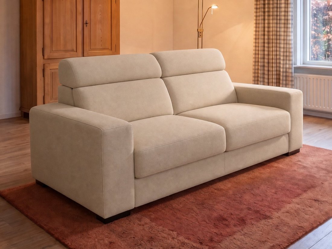 Raalte 2 Zits in beige – kleurimpressie – A-meubel