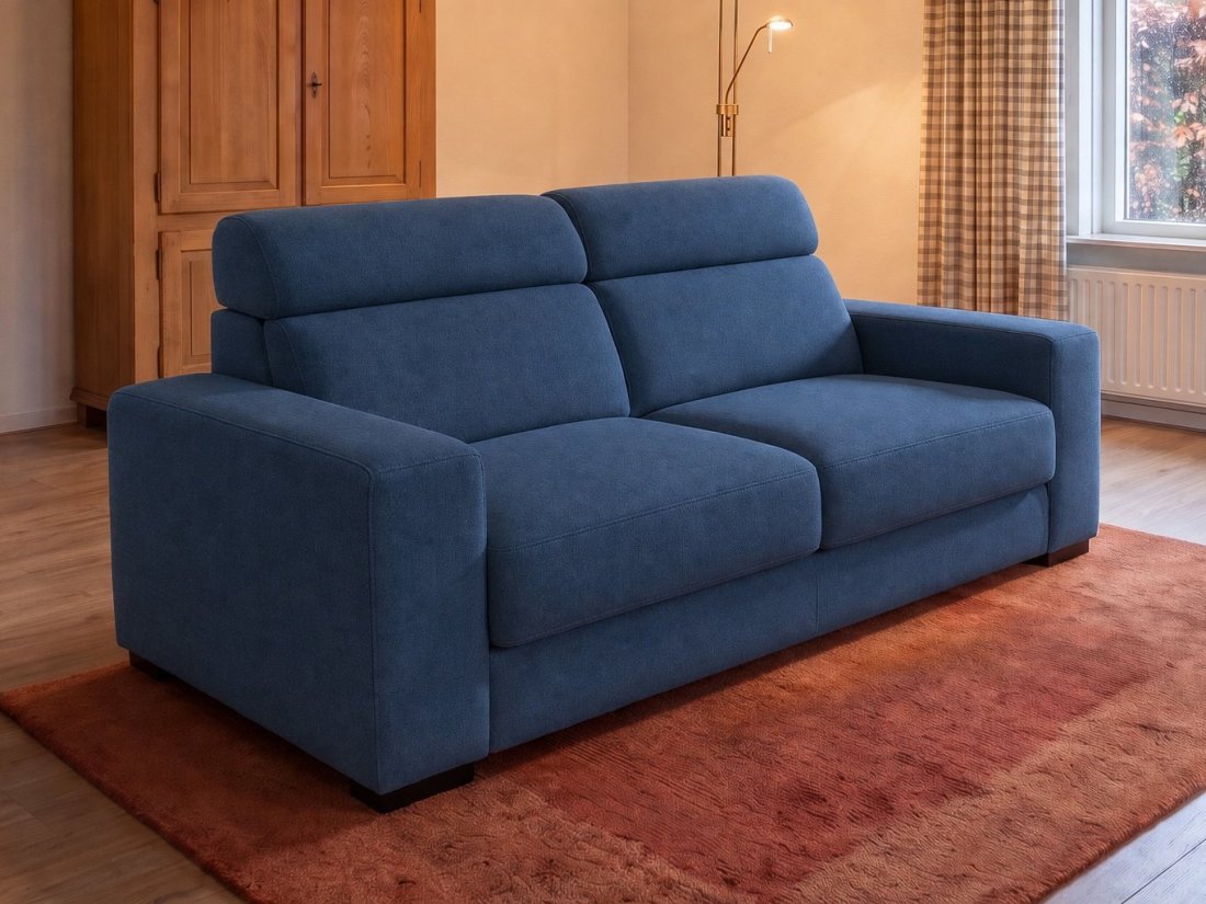 Raalte 2 Zits in blauw – kleurimpressie – A-meubel