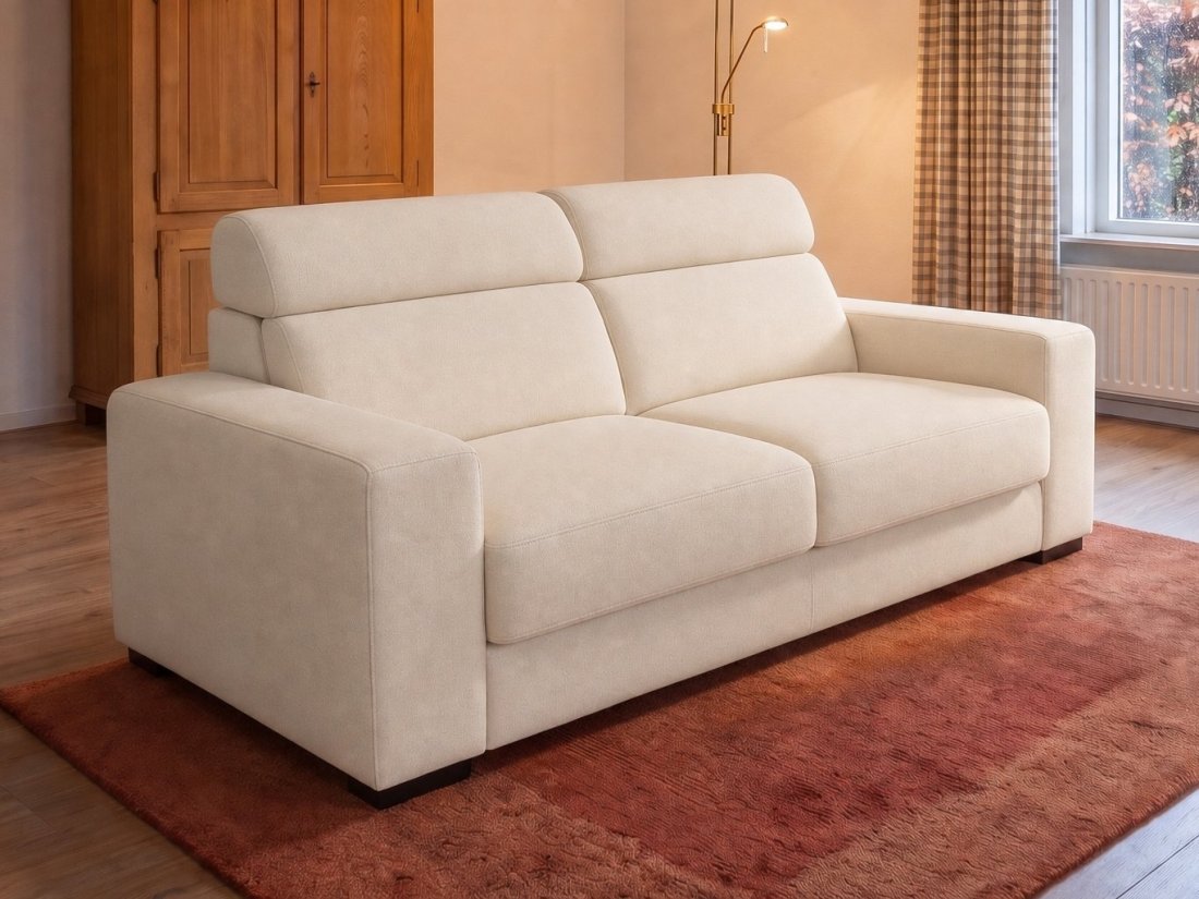 Raalte 2 Zits in creme – kleurimpressie – A-meubel