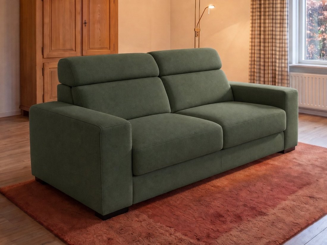 Raalte 2 Zits in groen – kleurimpressie – A-meubel