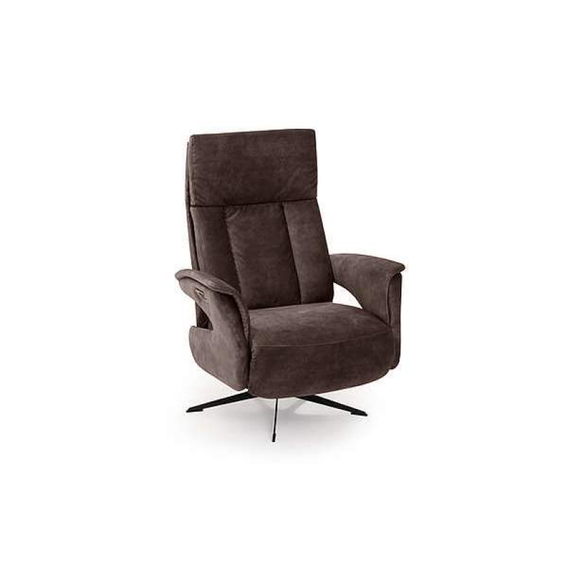 Relaxfauteuil Haarlo – zwart relaxfauteuil – A-meubel