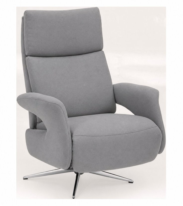 Relaxfauteuil Harfsen in grijs – kleurimpressie – A-meubel