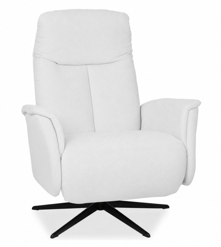 Relaxfauteuil Hekendorp in wit – kleurimpressie – A-meubel
