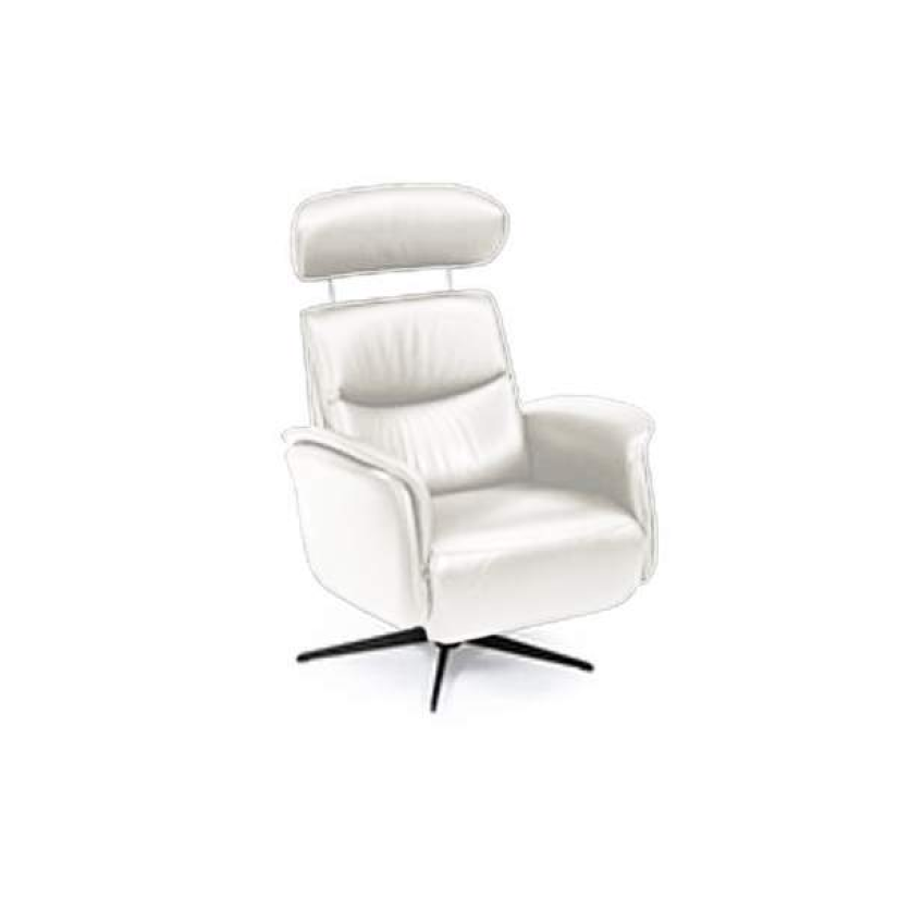 Relaxfauteuil Ijmuiden – zwart relaxfauteuil – A-meubel