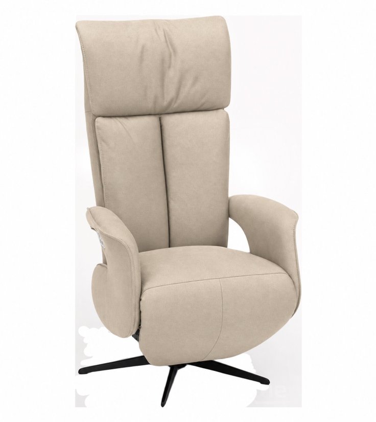 Relaxfauteuil Uitgeest in beige – kleurimpressie – A-meubel