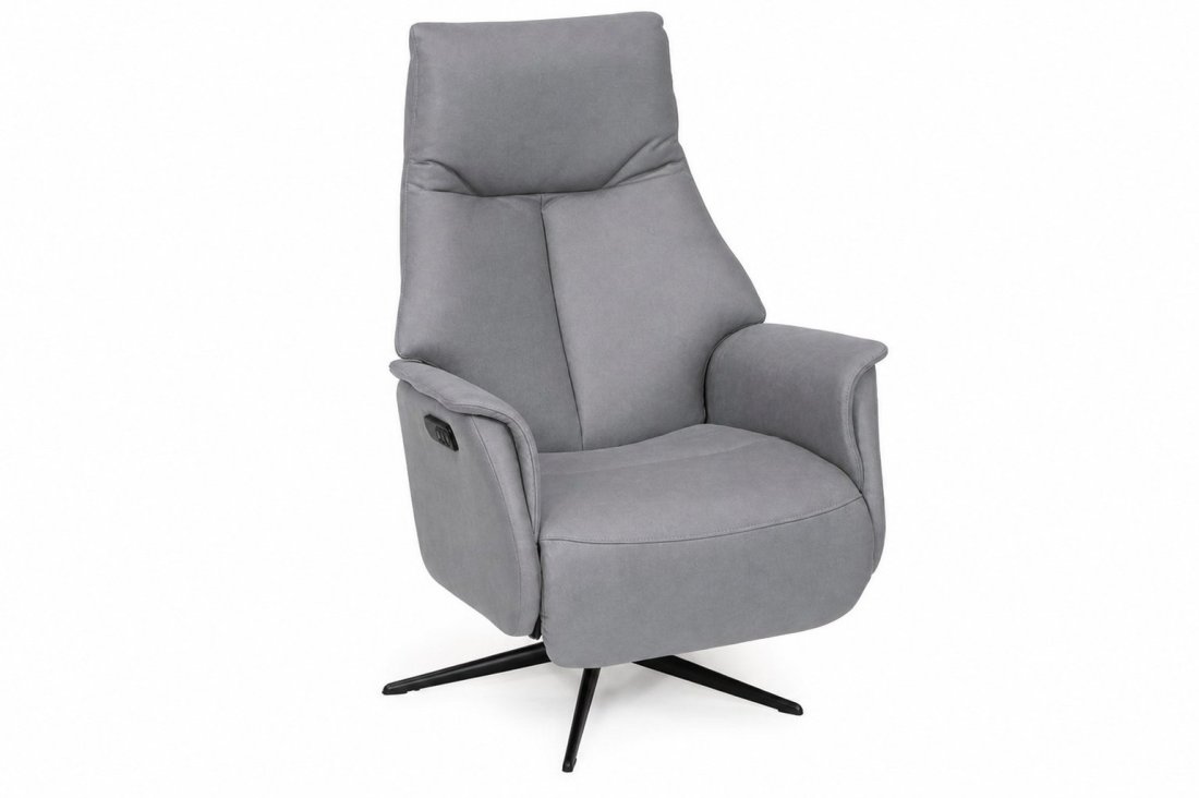 Relaxfauteuil Woerden in grijs – kleurimpressie – A-meubel