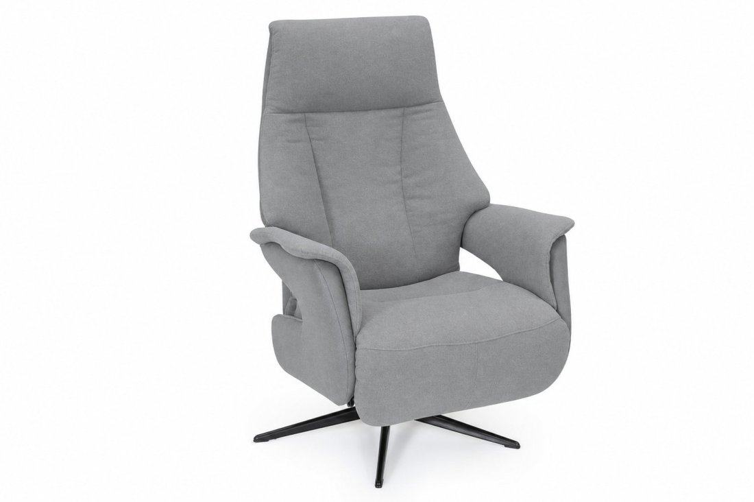 Relaxfauteuil Zierikzee in grijs – kleurimpressie – A-meubel