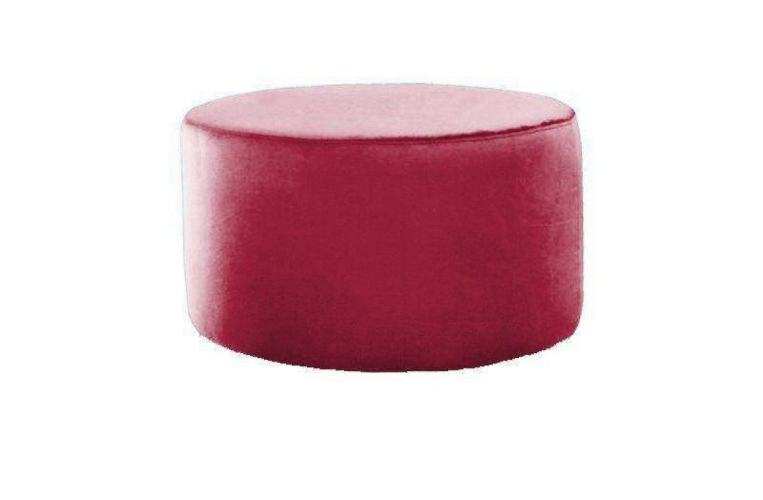 Poef Lexmond 45x45cm Rood – A-meubel