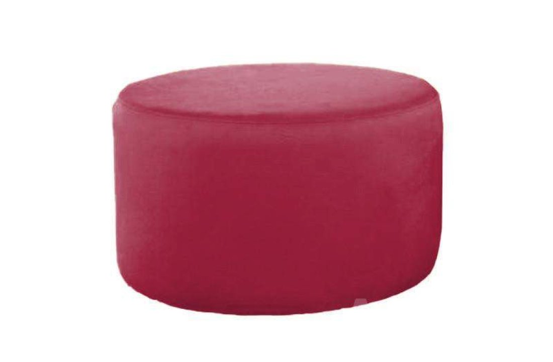 Poef Lexmond 50x50cm Rood – A-meubel