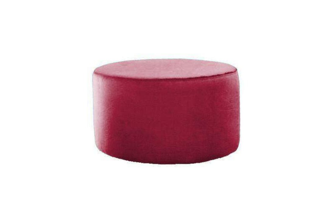 Poef Lexmond 40x40cm Rood – A-meubel
