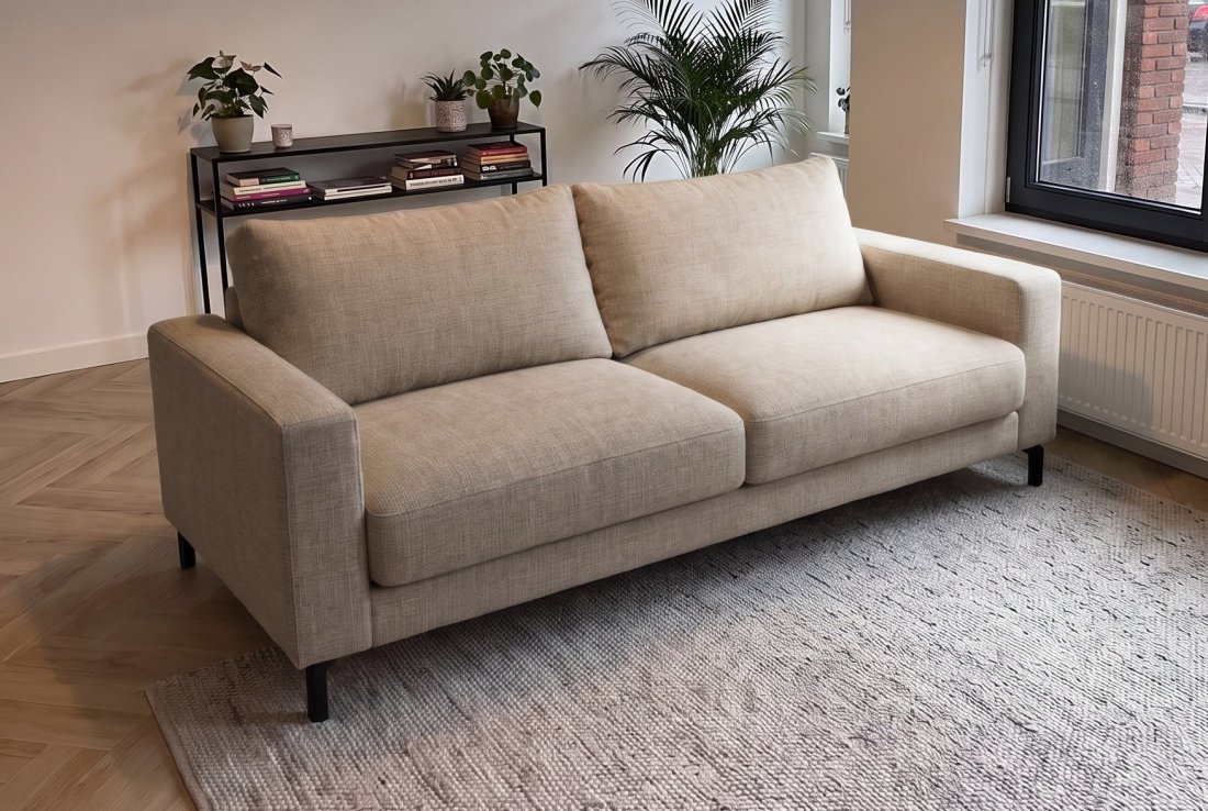 U-bank Roosendaal 2 Zits in beige – foto 2 – A-meubel