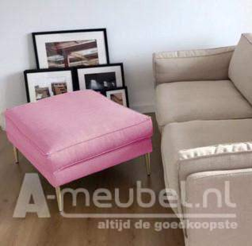 Alverna Hocker Roze – A-meubel
