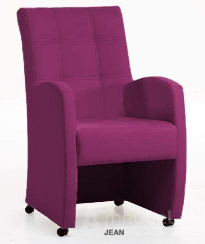 Stoel Jean – wit eetkamerstoel – A-meubel