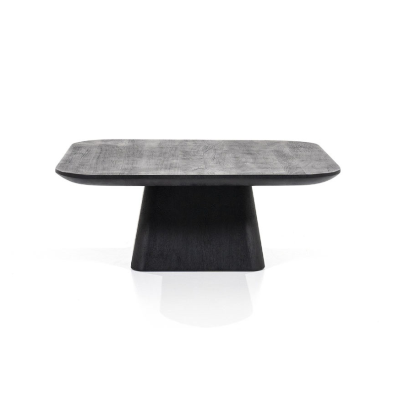 Salontafel Aron Vierkant - Zwart - 95770 80cm – A-meubel