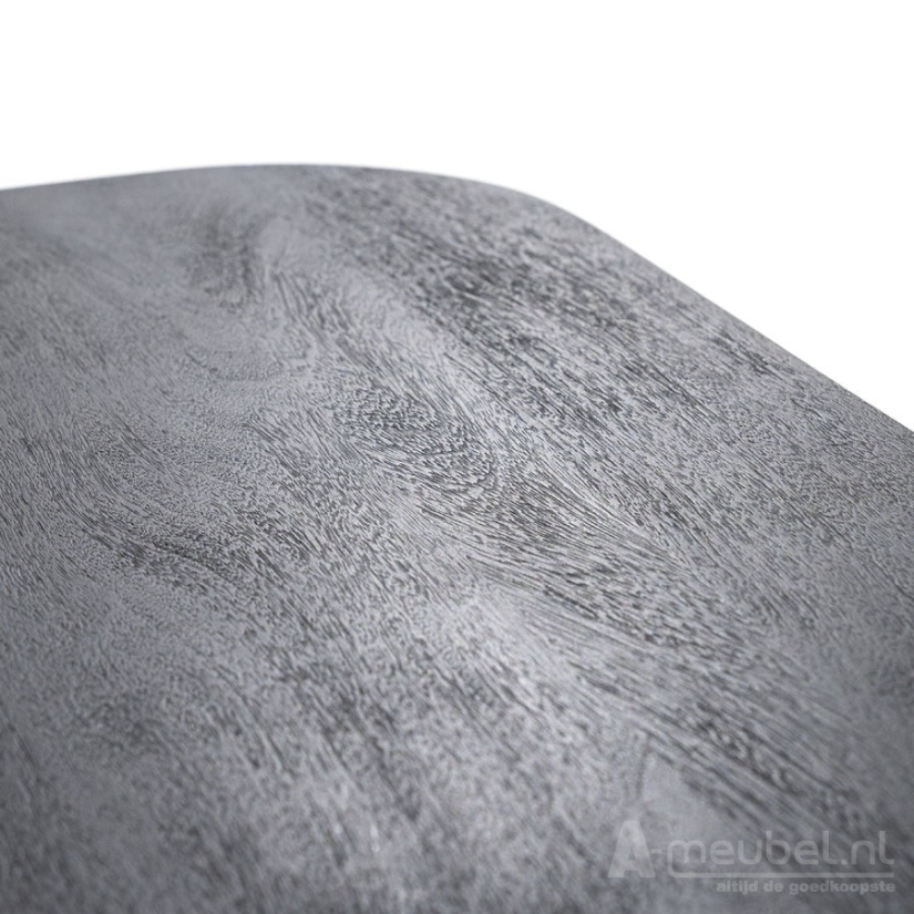 Salontafel Aron Vierkant - Zwart - 95770 80cm – foto 5 – A-meubel